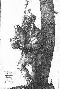 Albrecht Durer The Bagpiper oil on canvas